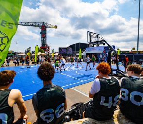 Rabo 3x3 Street League finales: van de lokale pleintjes naar het grootste 3x3-podium van Nederland