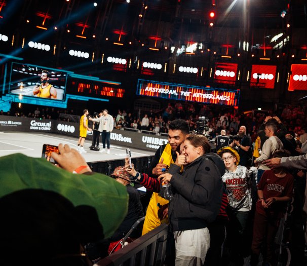 FIBA 3x3 World Tour Amsterdam Masters verlengt met Odido