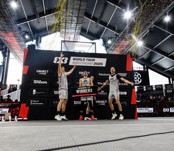 Toulouse pakt titel op FIBA 3x3 World Tour Amsterdam Masters 2025