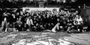 GESLAAGDE EERSTE FIBA 3x3 WORLD TOUR UTRECHT MASTERS