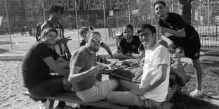 3X3 Leader Course van start gegaan aan het Henrick de Keijserplein in Amsterdam Zuid
