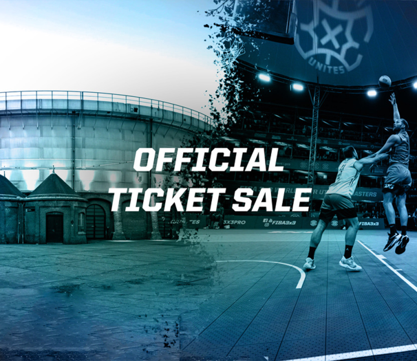 Ticketsale for the FIBA 3x3 World Tour Amsterdam Masters at the Gashouder has started!