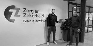 Aftrap partnership 3X3 Unites en stichting Zorg en Zekerheid