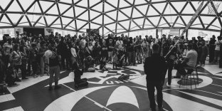 The Paper Dome: a sports filled meeting place for young people in the K-buurt